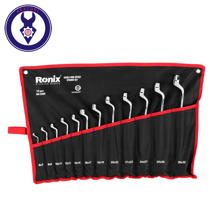 آچار دو سر رینگی 12 عددی رونیکس RH-2305