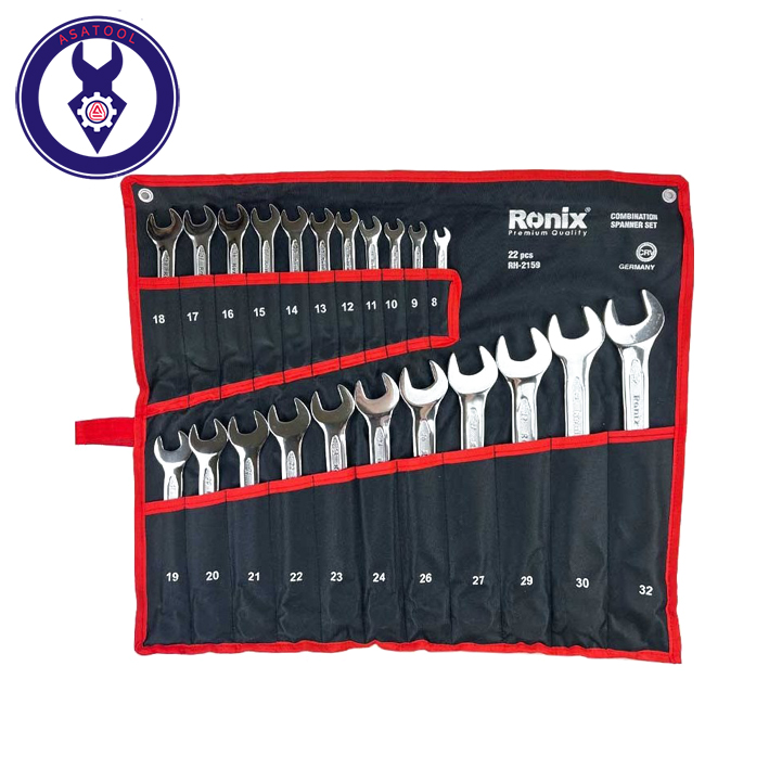 آچار یکسر رینگی 22 عددی رونیکس RH2159